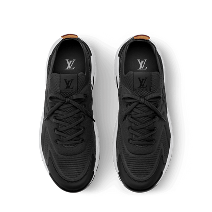 LV Tatic Knit Sneaker Black / White