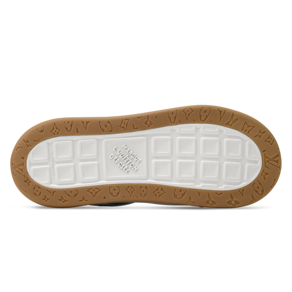 LV Tilted Sneaker Blue Denim