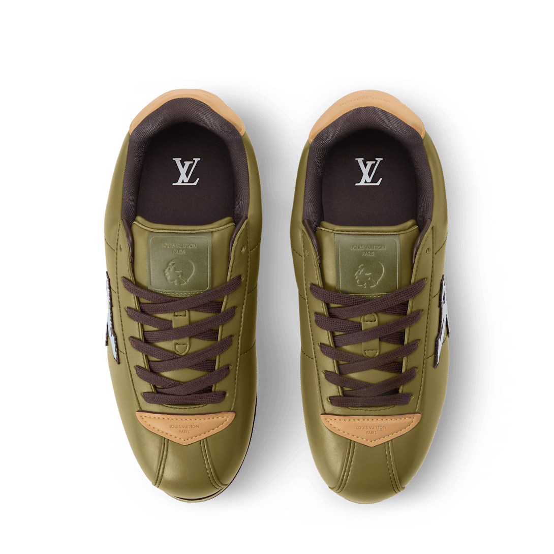 LV Buttersoft Sneaker Dark Khaki Green