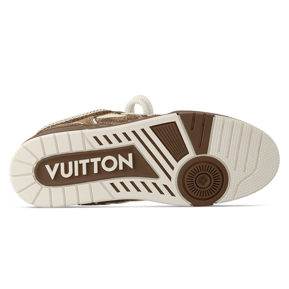 LV Skate Sneaker Brown Crystal