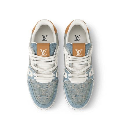 LV Trainer Blue Denim