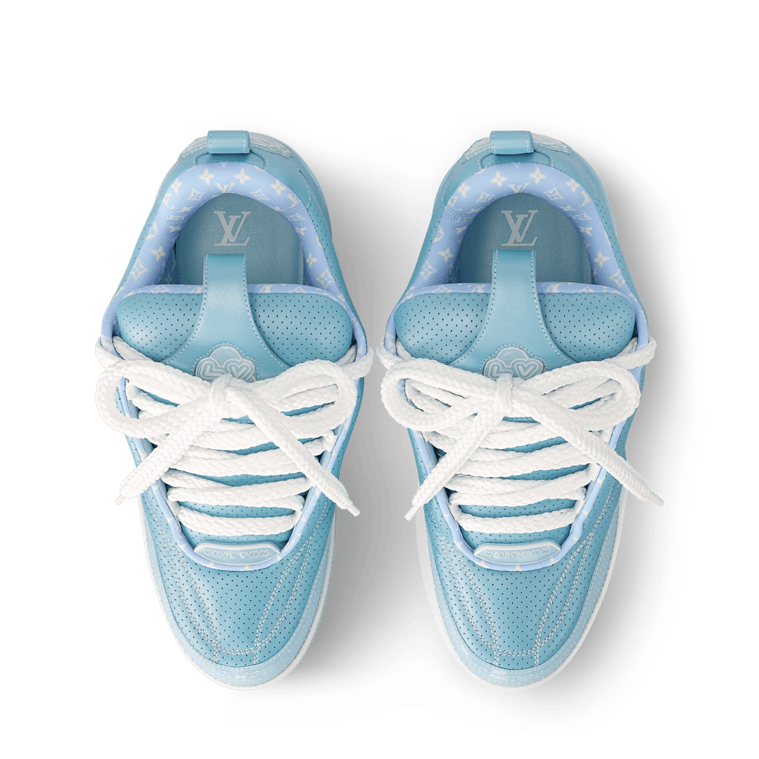 LV Skate Sneaker Blue