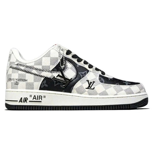 Louis Vuitton x Nike Air Force 1 â€˜Royal Blackâ€™