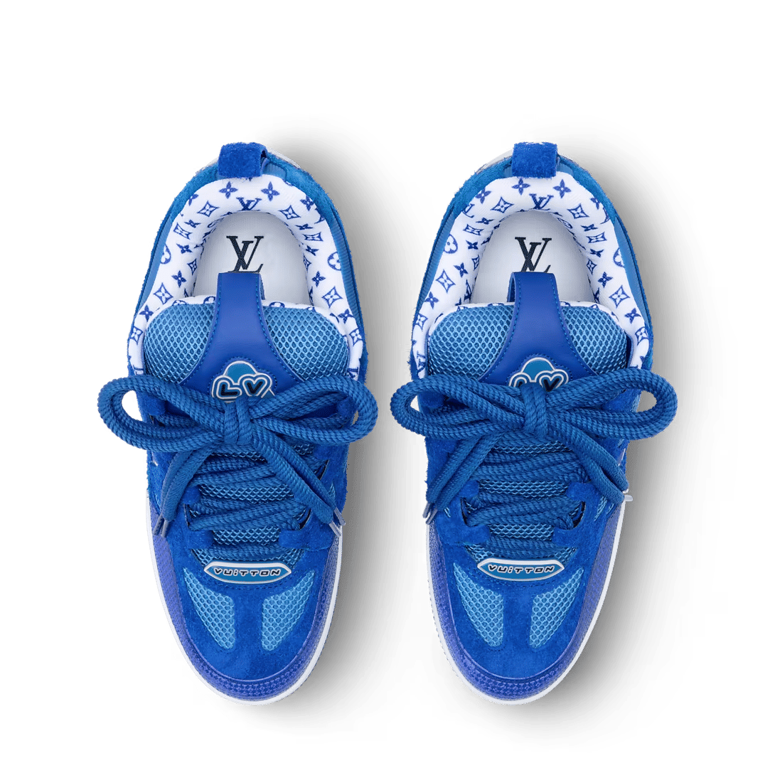 LV Skate Sneaker Blue