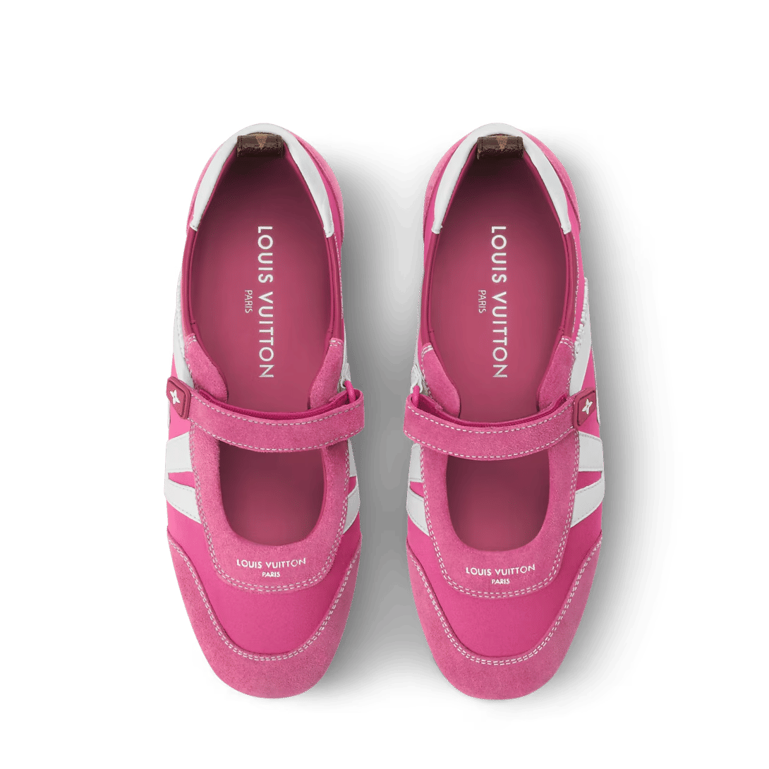 LV Sneakerina Mary Jane Pink