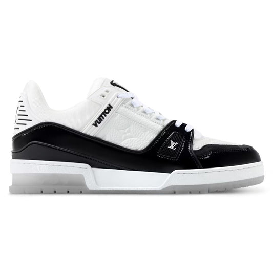 LV Trainer Sneaker Black White