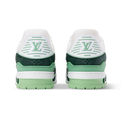 Louis Vuitton LV Trainer Sneaker â€˜Denim Monogram greenâ€™
