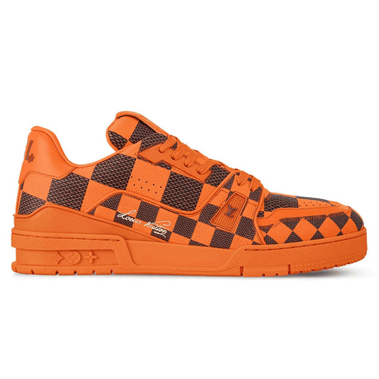 Louis Vuitton LV Trainer Sneaker â€˜DarkOrangeâ€™