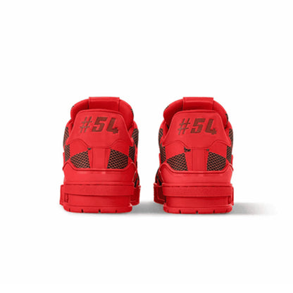 Louis Vuitton LV Trainer Sneaker â€˜DarkRedâ€™