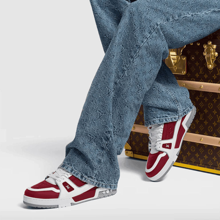Louis Vuitton LV Trainer Sneaker â€˜FireBrickâ€™