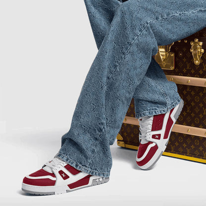 Louis Vuitton LV Trainer Sneaker â€˜FireBrickâ€™