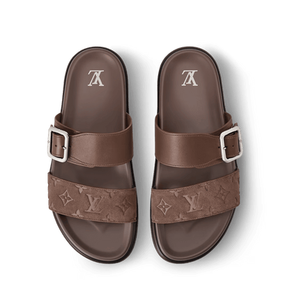 LV Venice Mule Taupe Brown