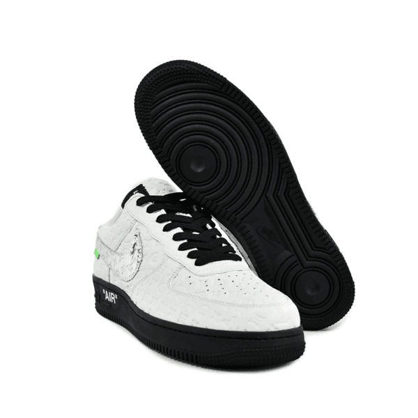 Louis Vuitton x Nike Air Force 1 Low â€˜White Black Silverâ€™