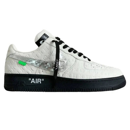 Louis Vuitton x Nike Air Force 1 Low â€˜White Black Silverâ€™