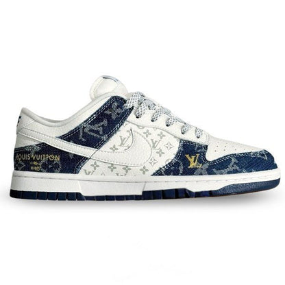 Louis Vuitton x Nike Air Jordan 1 Low â€œMonogram Denimâ€ (Custom)