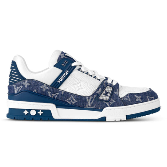 Louis Vuitton LV Trainer Sneaker â€˜Denim Monogram Blueâ€™