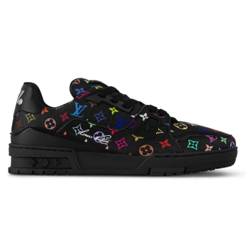 Louis Vuitton LV Trainer Sneaker Black â€˜Murakami 2025 Collectionâ€™