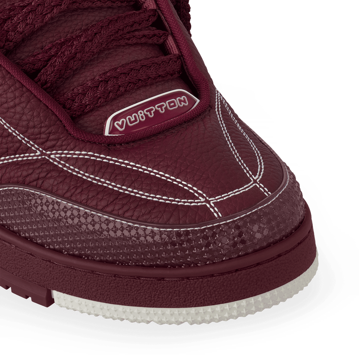 Louis Vuitton LV Skate Sneaker â€˜Burgundy Monogram Flowerâ€™