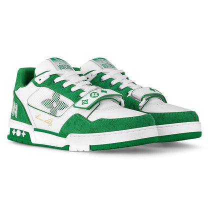 Louis Vuitton LV Trainer Sneaker â€˜Green Meshâ€™