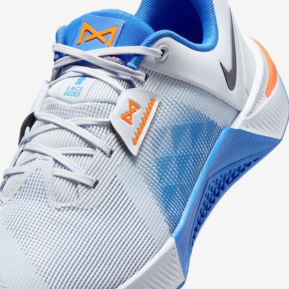 Metcon 10 Men's Workout Shoes Hyperlift Plate Football Grey/Blue Crystal/Orange Frost