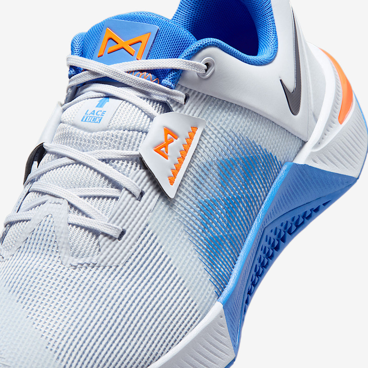 Metcon 10 Men's Workout Shoes Football Grey/Blue Crystal/Orange Frost/Midnight Navy
