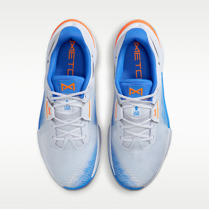 Metcon 10 Men's Workout Shoes Football Grey/Blue Crystal/Orange Frost/Midnight Navy