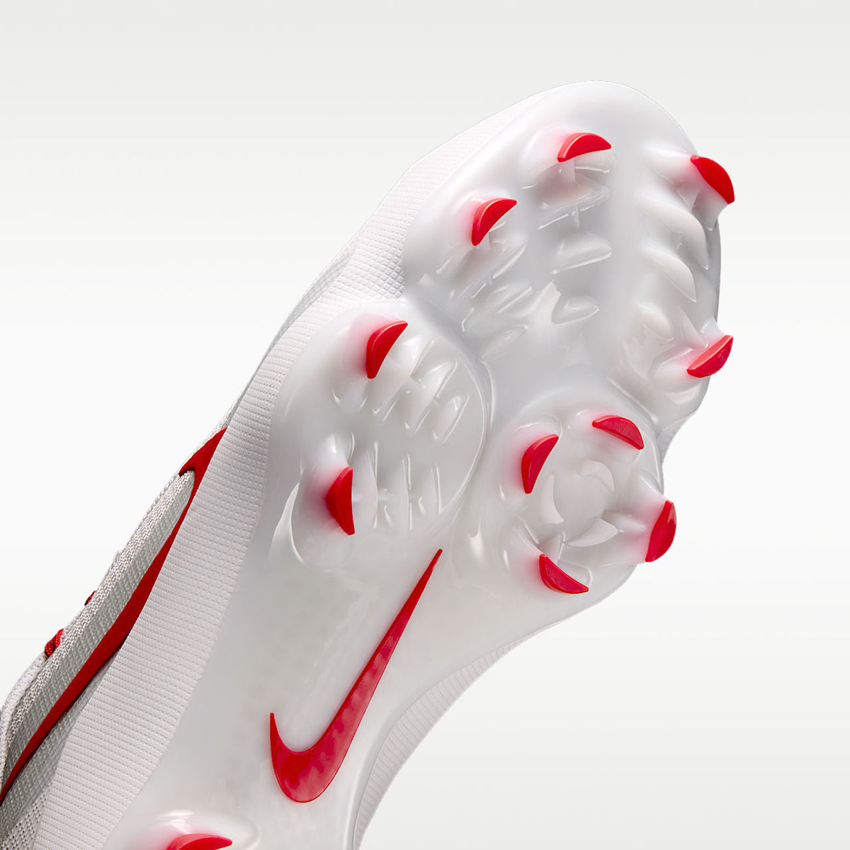 Unisex Diamond Showcase MCS Baseball Cleats Cushlon Midsole White/University Red