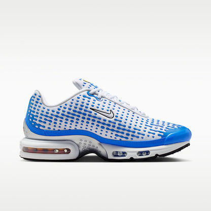 Air Max Plus VII Men's Shoes White Blue Crystal Metallic Silver