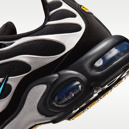 Air Max Plus Premium Men's Shoes, Black/Chrome/Gamma Blue