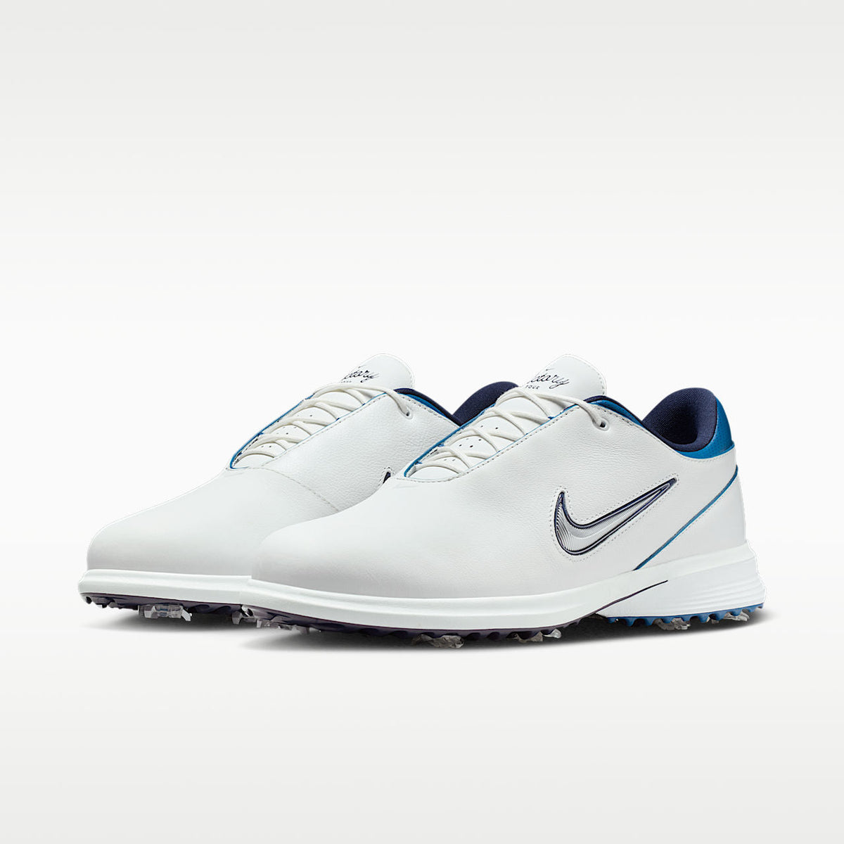 Unisex Victory Tour 4 Golf Shoes Summit White/Court Blue/Metallic Silver