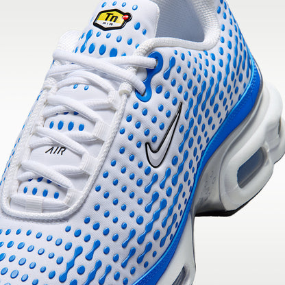 Air Max Plus VII Men's Shoes White/Blue Crystal/Metallic Silver/White