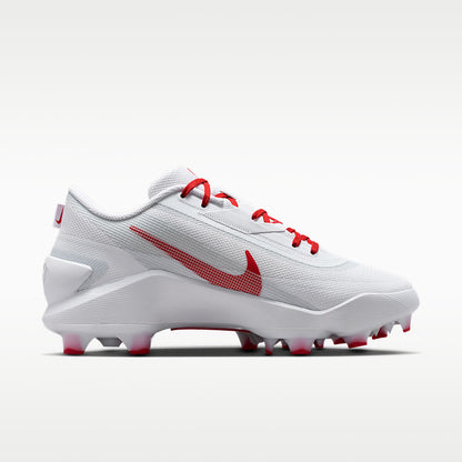 Unisex Diamond Showcase MCS Baseball Cleats White/University Red