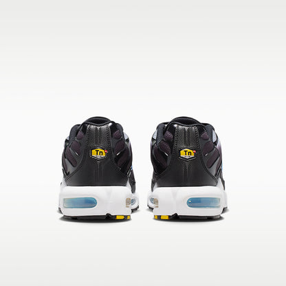 Air Max Plus Shoes Airy Mesh Black/Light Smoke Grey/White/Football Blue