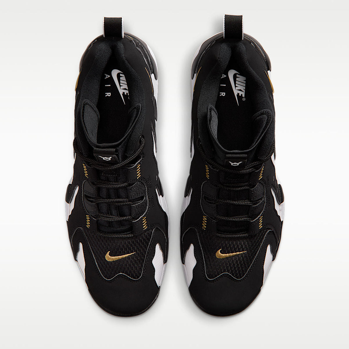 Air DT Max '96 Low Men's Shoes Black/White/Metallic Gold