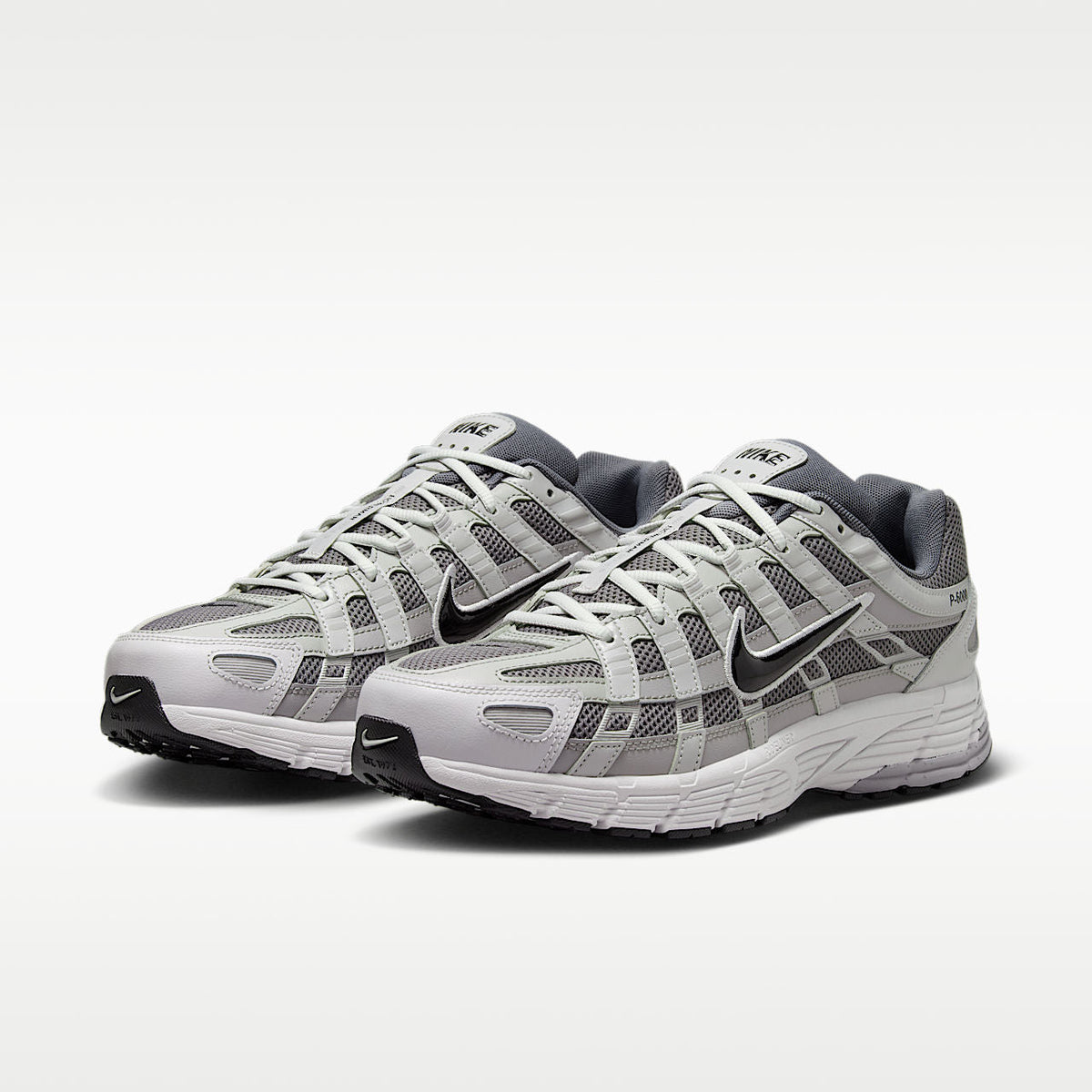 P-6000 Shoes Atmosphere Grey Pencil Point Vast Grey Black