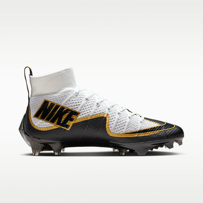 Vapor Edge 360 Untouchable Men's Football Cleats White Metallic Gold Black