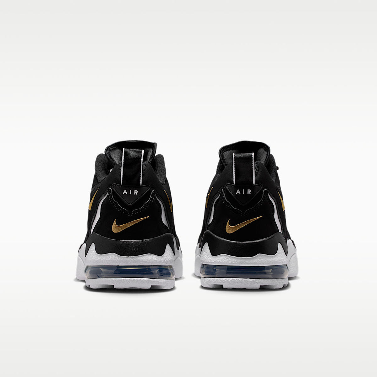 Air DT Max '96 Low Men's Shoes Black/White/Metallic Gold