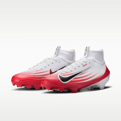 Unisex Vapor Pro 1 Football Cleats White/University Red/Black
