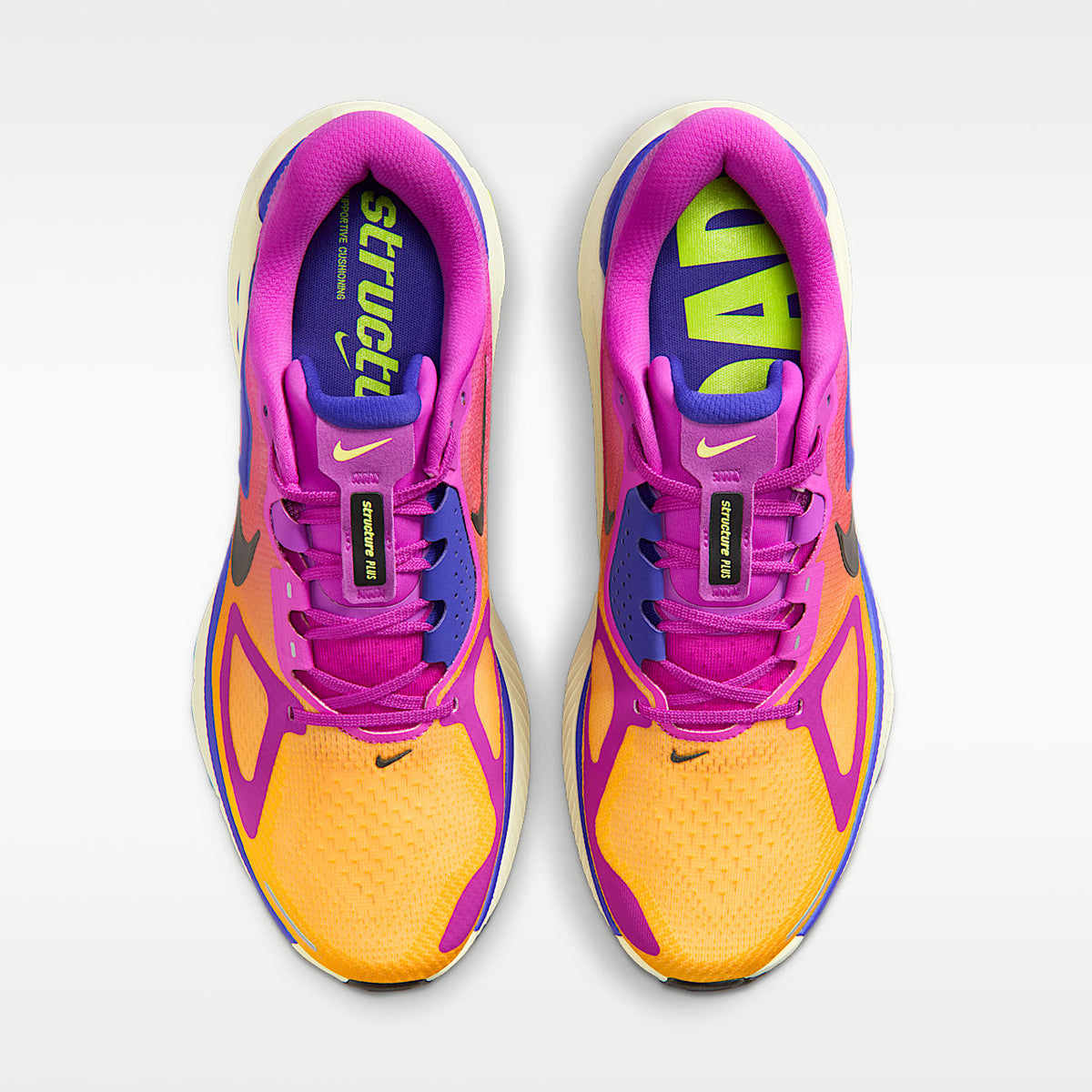 Structure Plus Men's Road Running Shoes Double-Stacked Foam