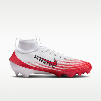 Unisex Vapor Pro 1 Football Cleats White/University Red/Black
