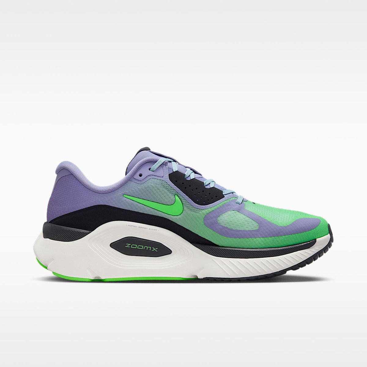 Structure Plus Men's Road Running Shoes Double-Stacked Foam Iron Purple