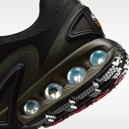 Air Max Dn Roam Men's Shoes Water-Repellent Black/Cargo Khaki/Stone/Metallic Silver