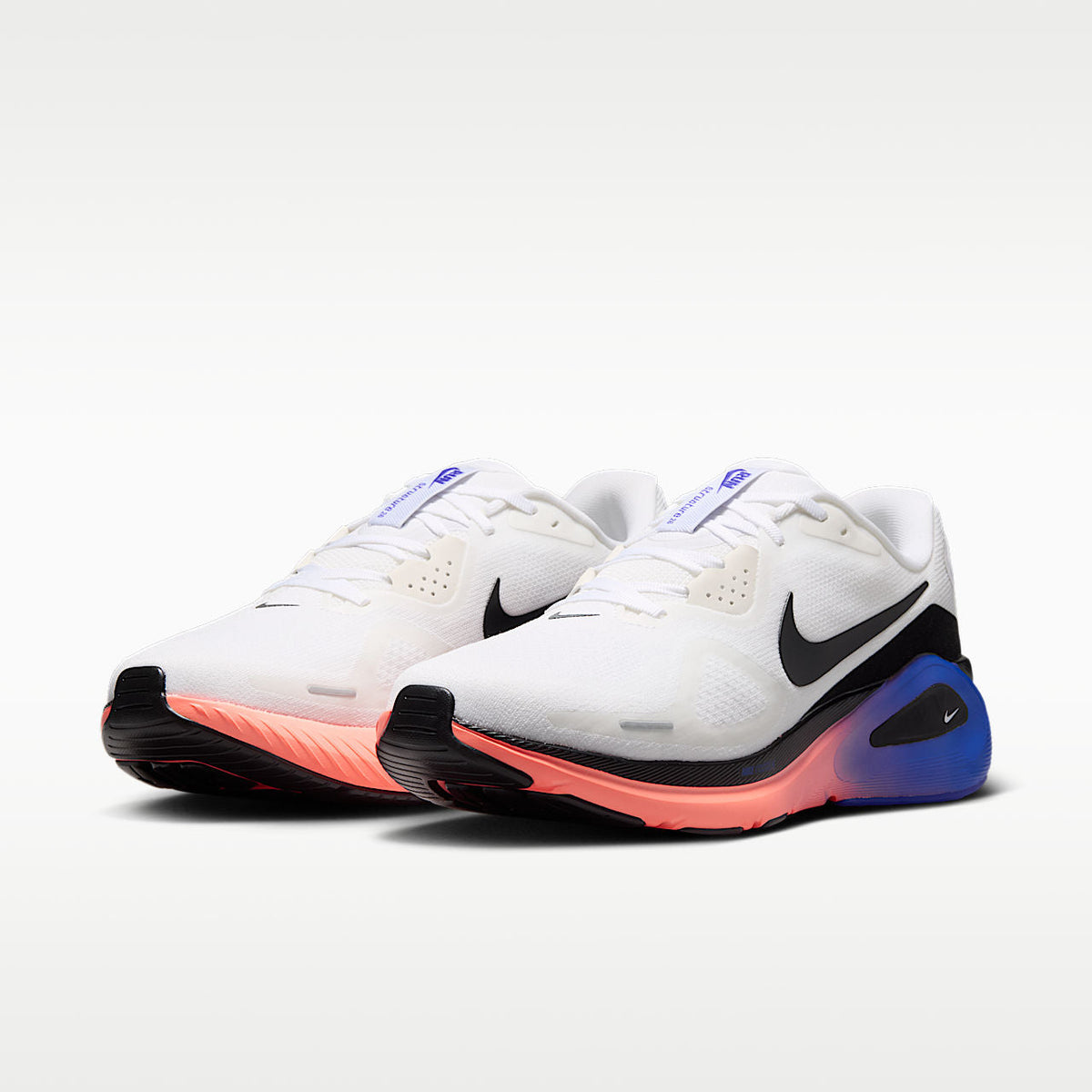 Structure 26 Men's Road Running Shoes White/Atomic Pink/Racer Blue/Black