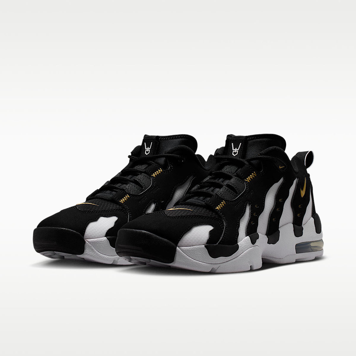 Air DT Max '96 Low Men's Shoes Black/White/Metallic Gold