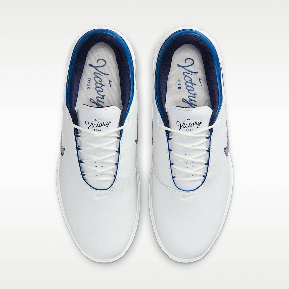 Unisex Victory Tour 4 Golf Shoes Summit White/Court Blue/Metallic Silver