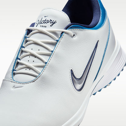 Unisex Victory Tour 4 Golf Shoes Summit White/Court Blue/Metallic Silver