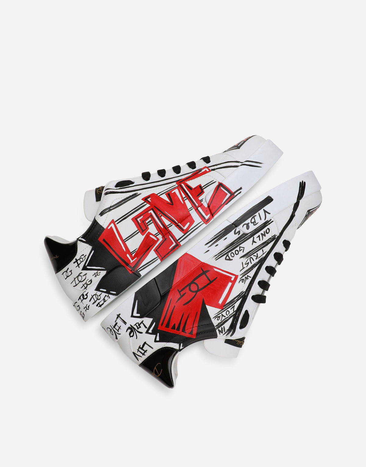 Portofino Limited Edition Men's Calfskin Sneakers in Multicolor
