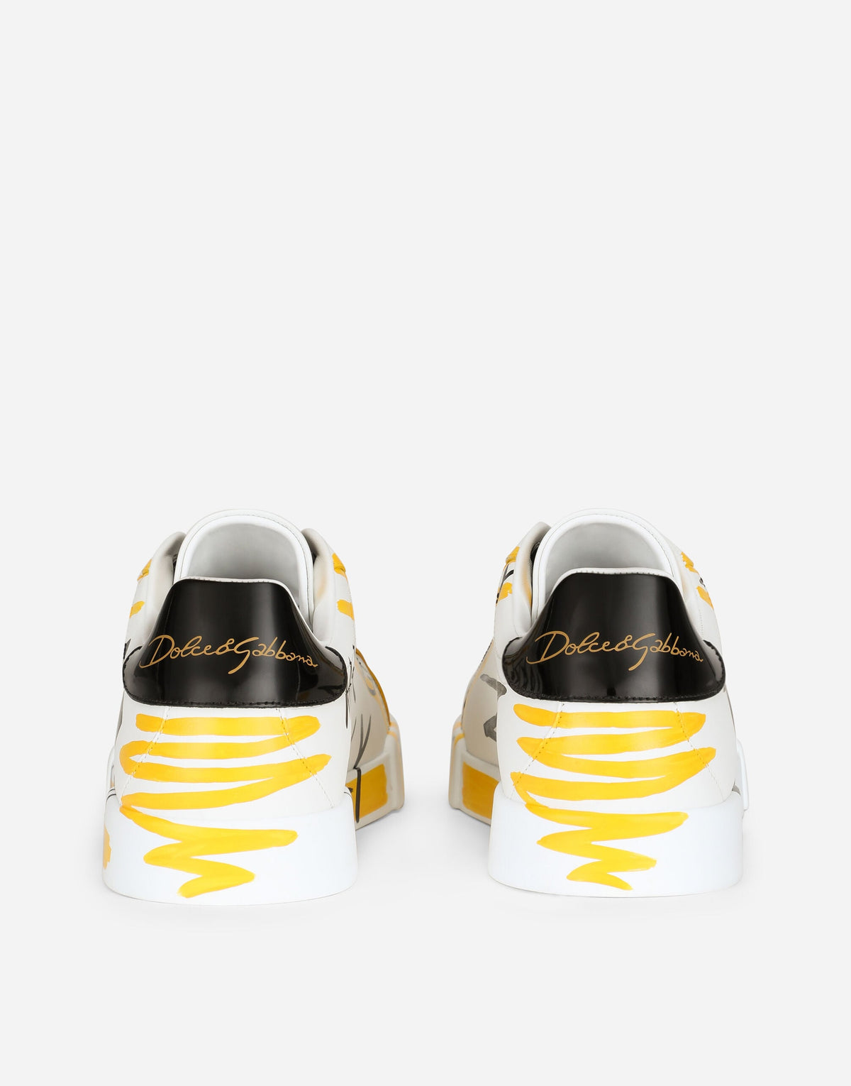 Portofino Limited Edition Men's Sneakers Calfskin Leather Multicolor