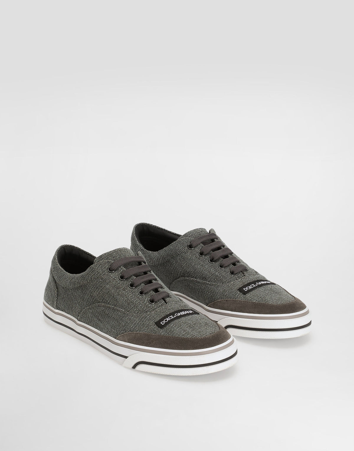 DG Sailing Men's Linen Sneakers Multicolor