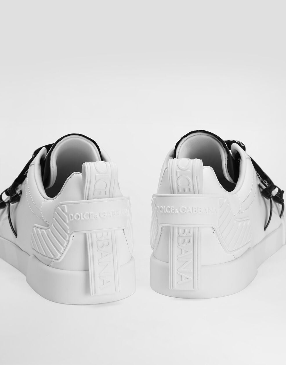 Portofino Men's Sneakers in Calfskin and Patent Leather Multicolor